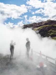 Deildartunguhver hot spring - off the beaten track in Iceland