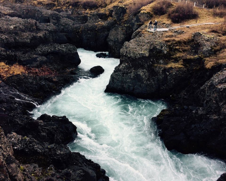 Hvita - Hraunfossar