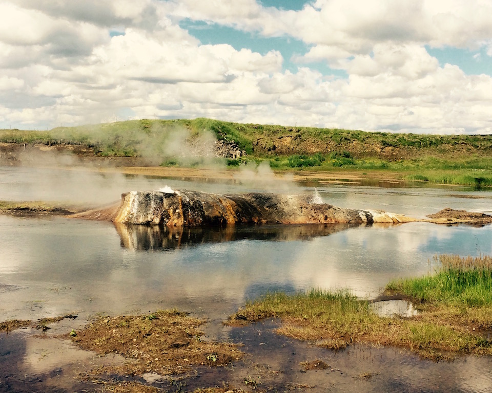 Surprise hot spring - West Iceland