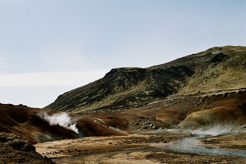 Mountain by Krysuvik - Geothermal wonders of Iceland