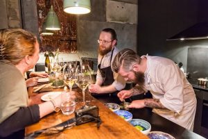 Dill restaurant guest chef at Food and fun in Reykjavik